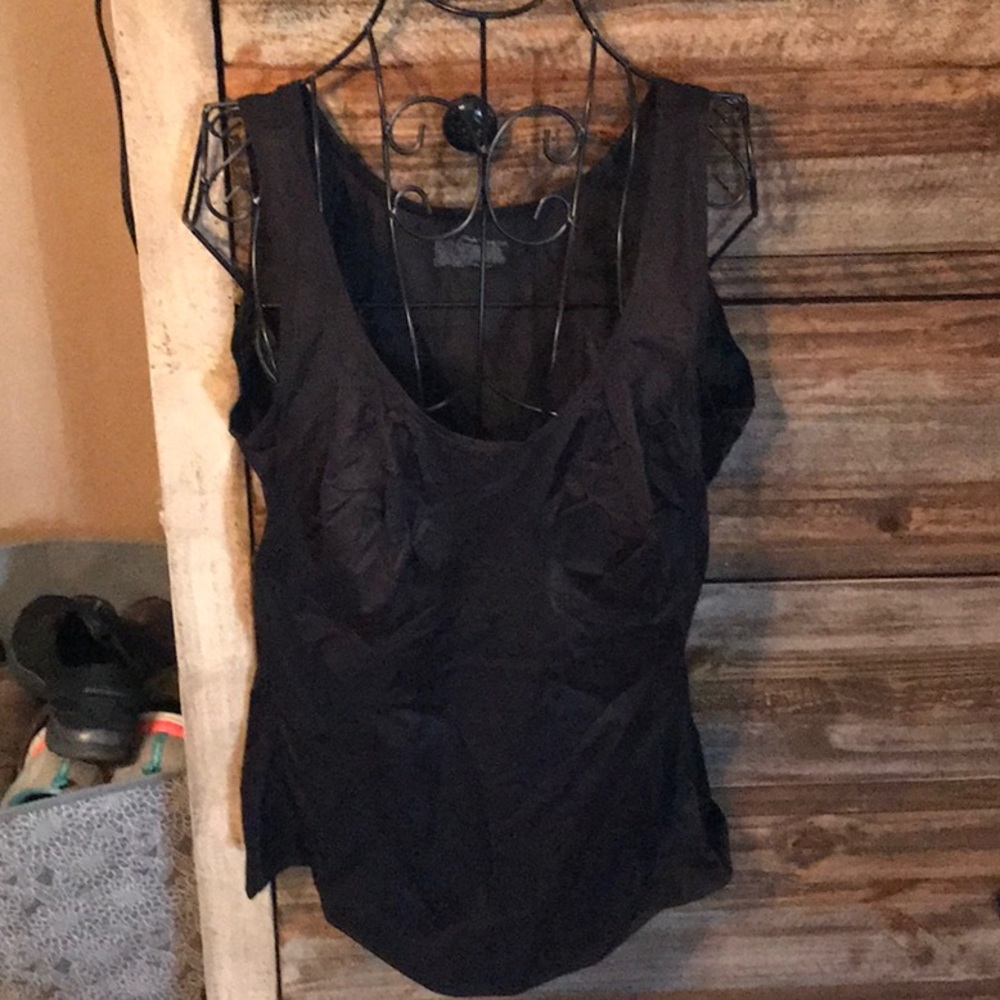 Playtex Shapers camisole top. Black. Size 3X.